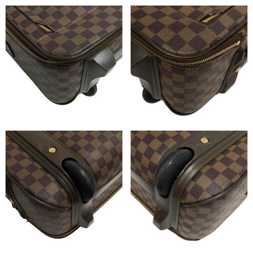 LOUIS VUITTON Pegase 55 (Old Model) Ebene Damier Suitcase bran840-101525 - Picture 7 of 16